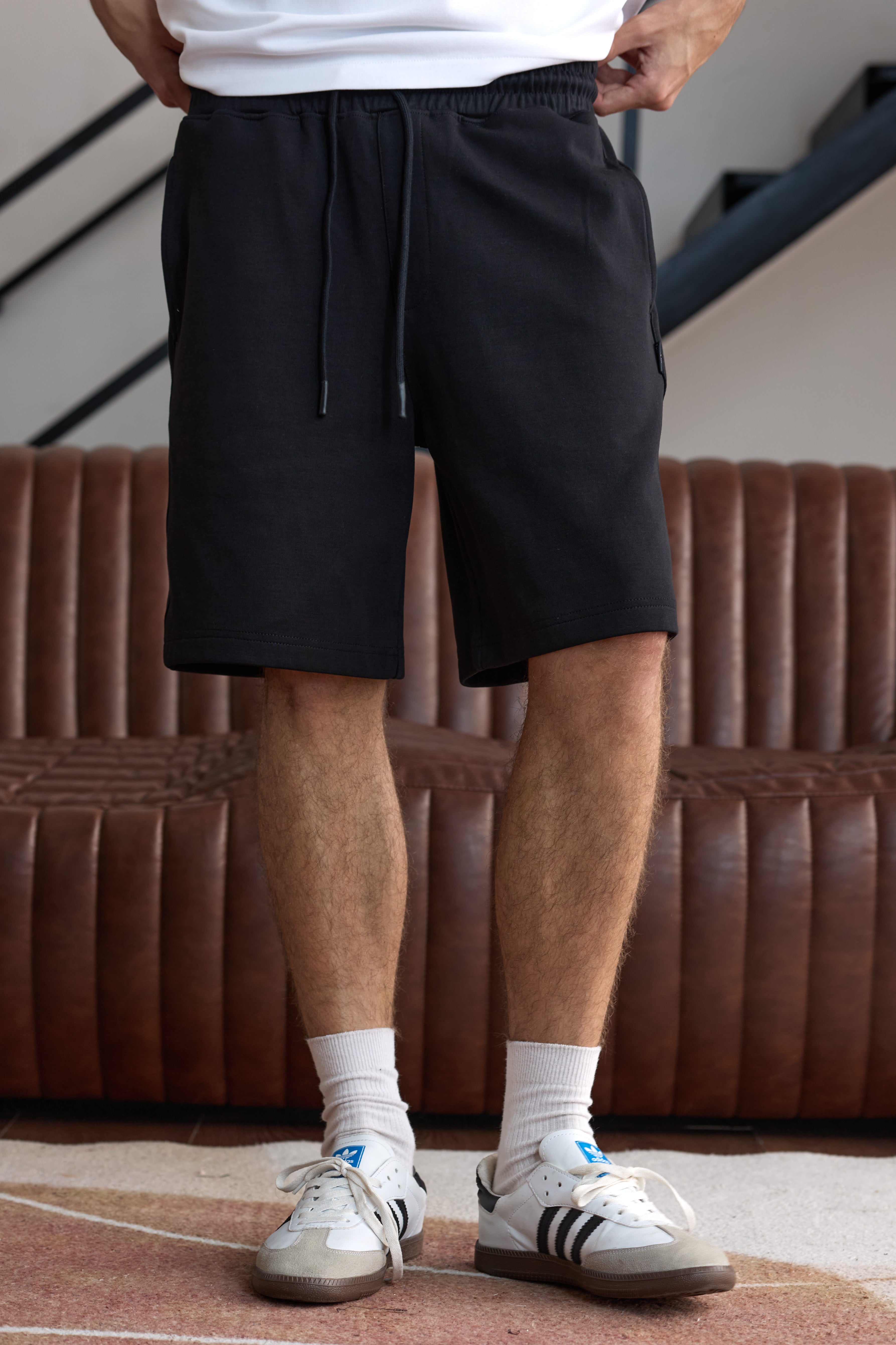 Man Jogger Bermuda Shorts 0683