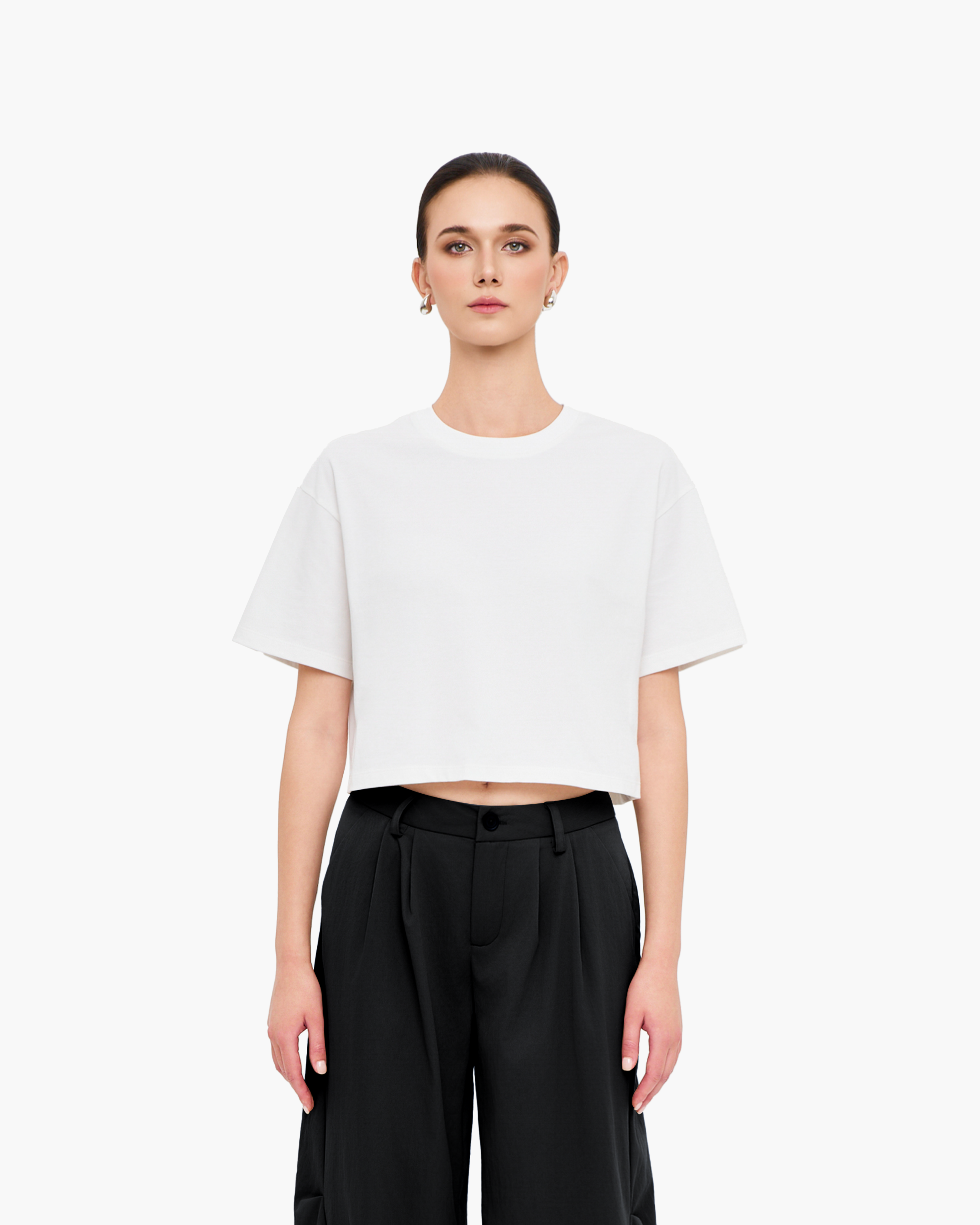 Women's Classic Crop Tee 0646